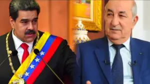 رئيس فنزويلا ورئيس الجزائر