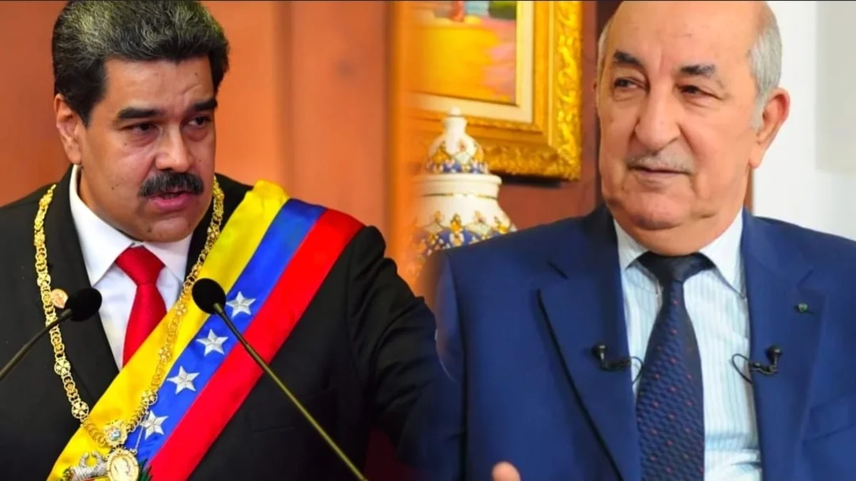 رئيس فنزويلا ورئيس الجزائر