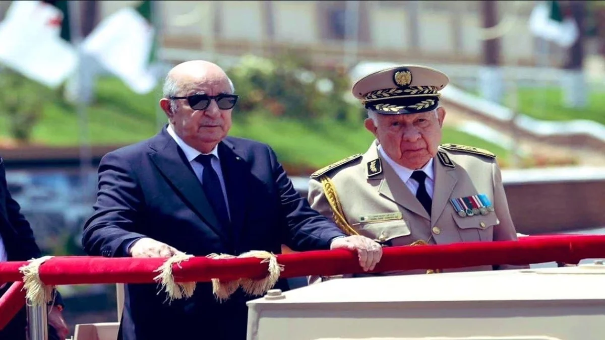 رئيس الجزائر وشنقريحة