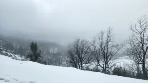 ثلوج بالمغرب/ تصوير: أنا الخبر