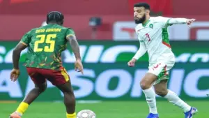 مزراوي لاعب المنتخب المغربي