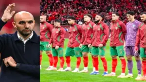 وليد الركراكي والمنتخب المغربي
