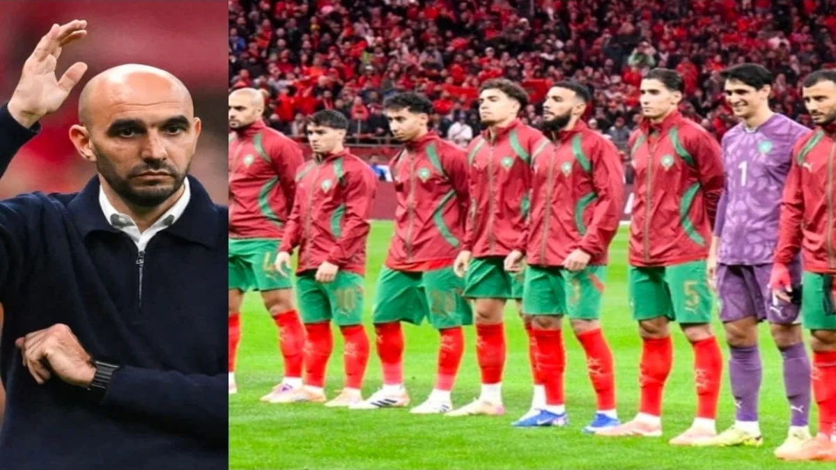 وليد الركراكي والمنتخب المغربي