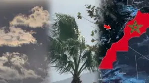 اضطراب جوي في اتجاه المغرب