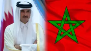 أمير قطر والمغرب