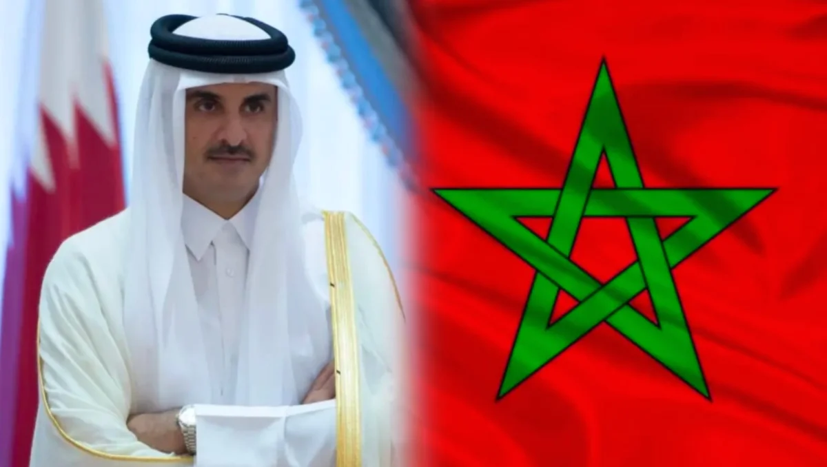 أمير قطر والمغرب