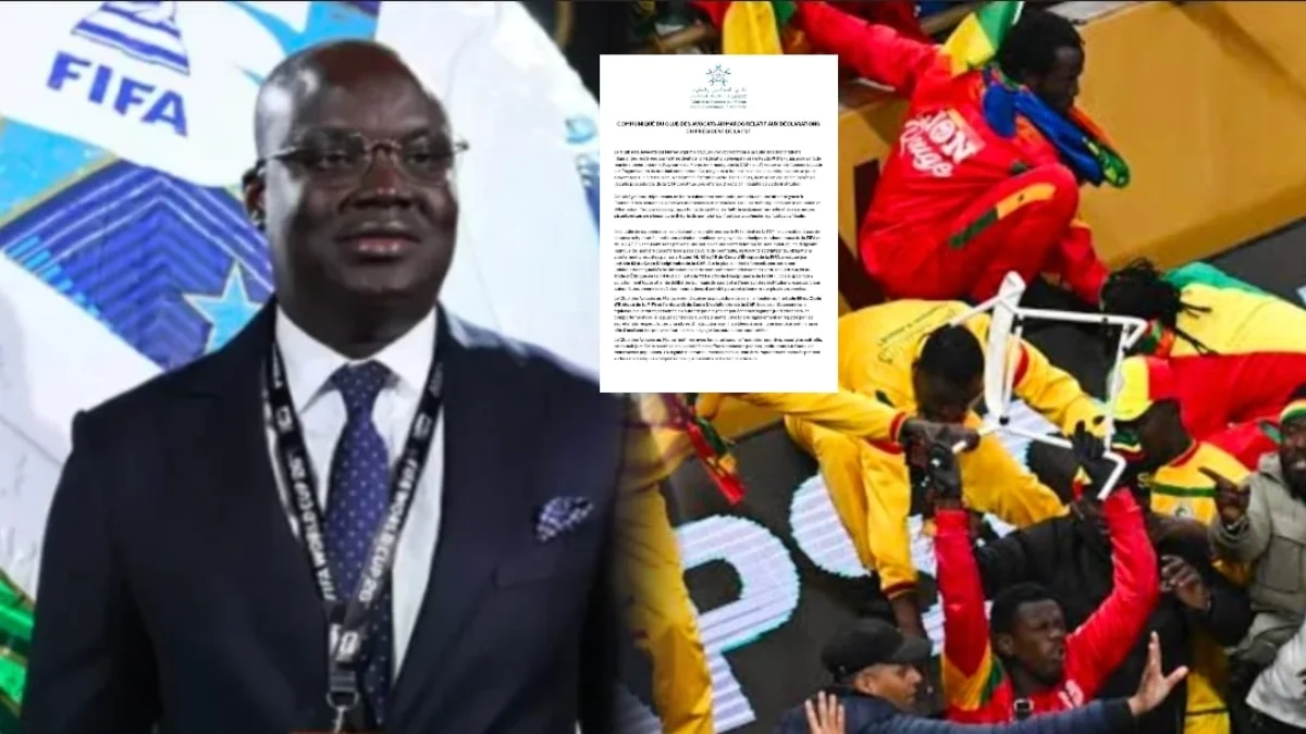 نادي المحامين بالمغرب يقاضي رئيس الاتحاد السنغالي