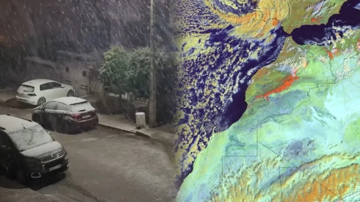 الثلوج في وجدة