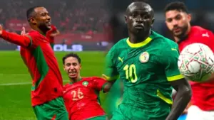 نهائي كأس إفريقيا بين المغرب والسنغال
