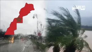 الشمال الغربي تحت الإنذار الأحمر يوم الأربعاء