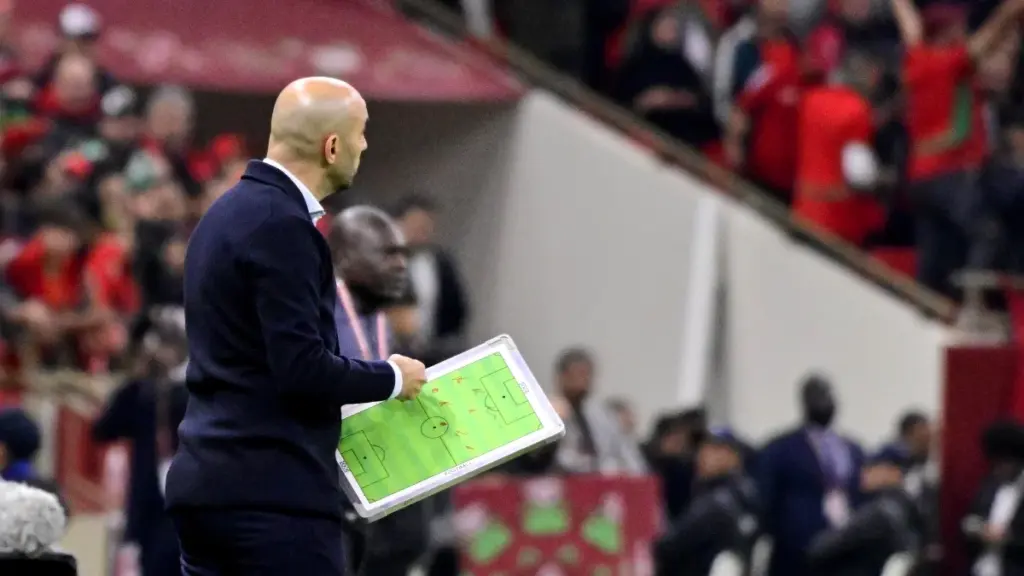 وليد الركراكي مدرب المنتخب المغربي