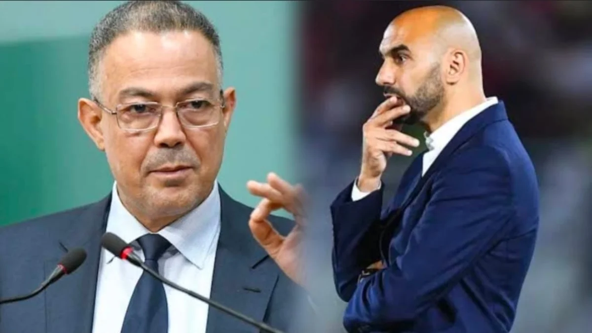 رئيس الجامعة والركراكي