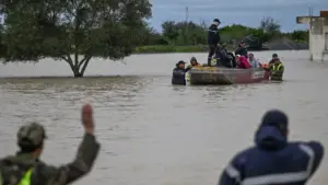 جانب من الفيضانات بالمغرب