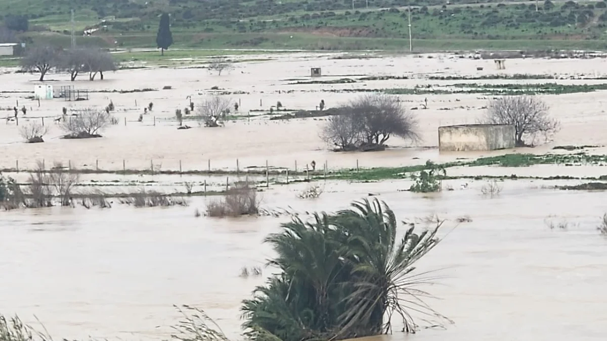 فيضانات المغرب نواحي تطوان/ تصوير: أنا الخبر