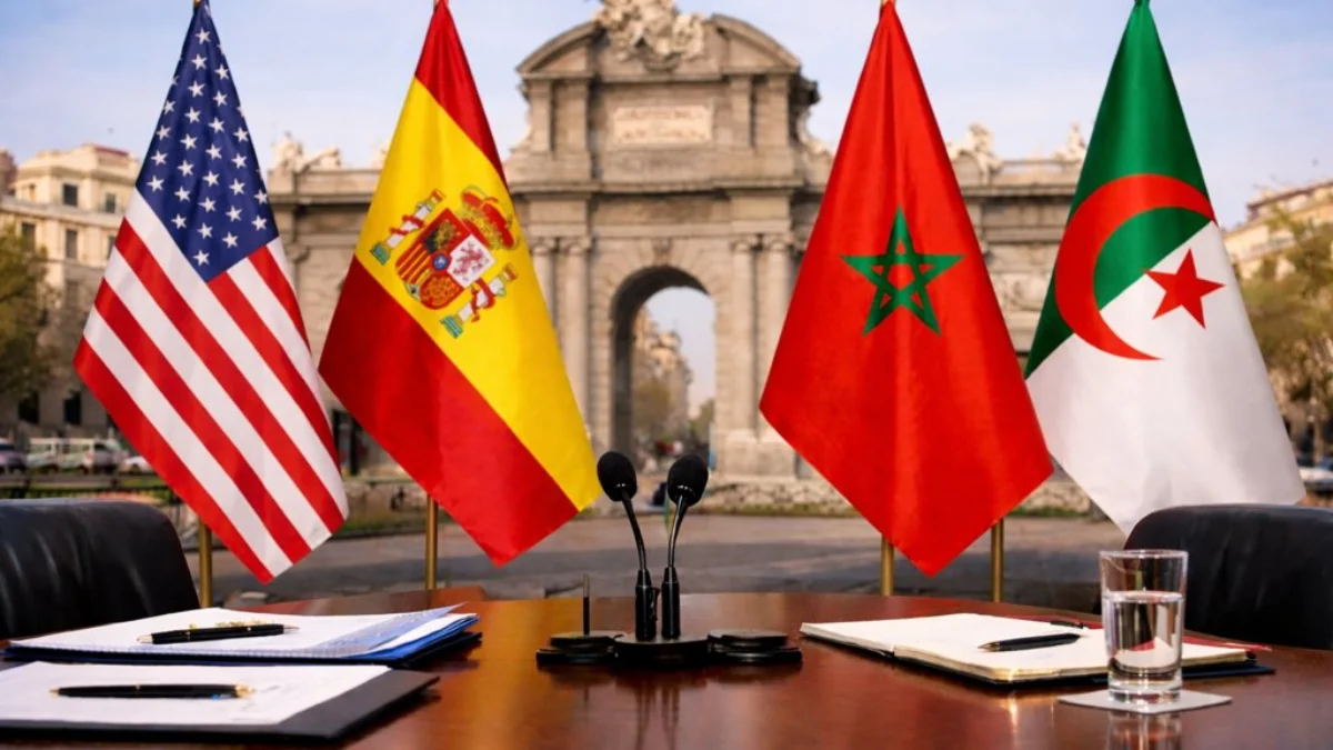 الصحراء المغربية تتصدر اجتماع مدريد
