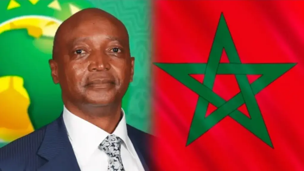 رئيس الكاف والمغرب