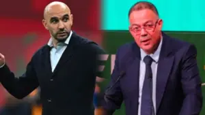 وليد الركراكي وفوزي لقجع