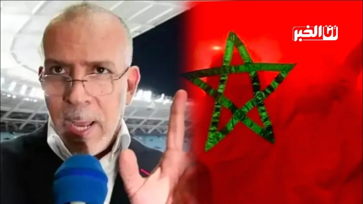 حفيظ دراجي وعلم المغرب