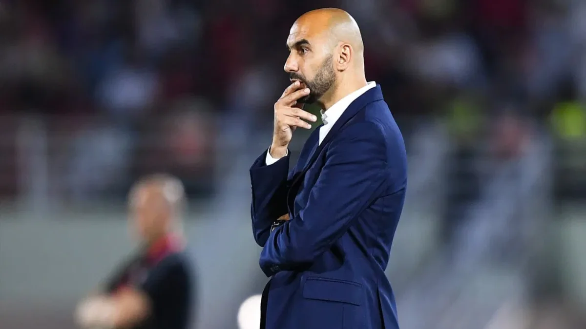 وليد الركراكي مدرب المنتخب المغربي