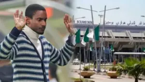 رولاني موكوينا ومطار هواري بومدين