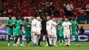 نهائي المغرب والسنغال