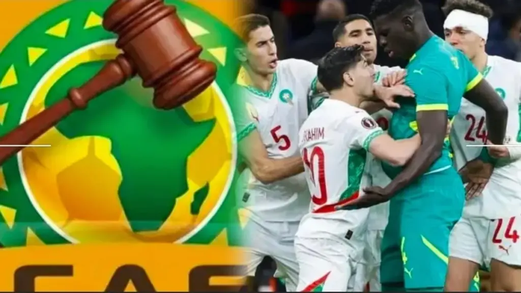 شعار الكاف والمنتخب المغربي
