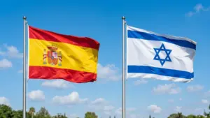 علمي إسبانيا وإسرائيل