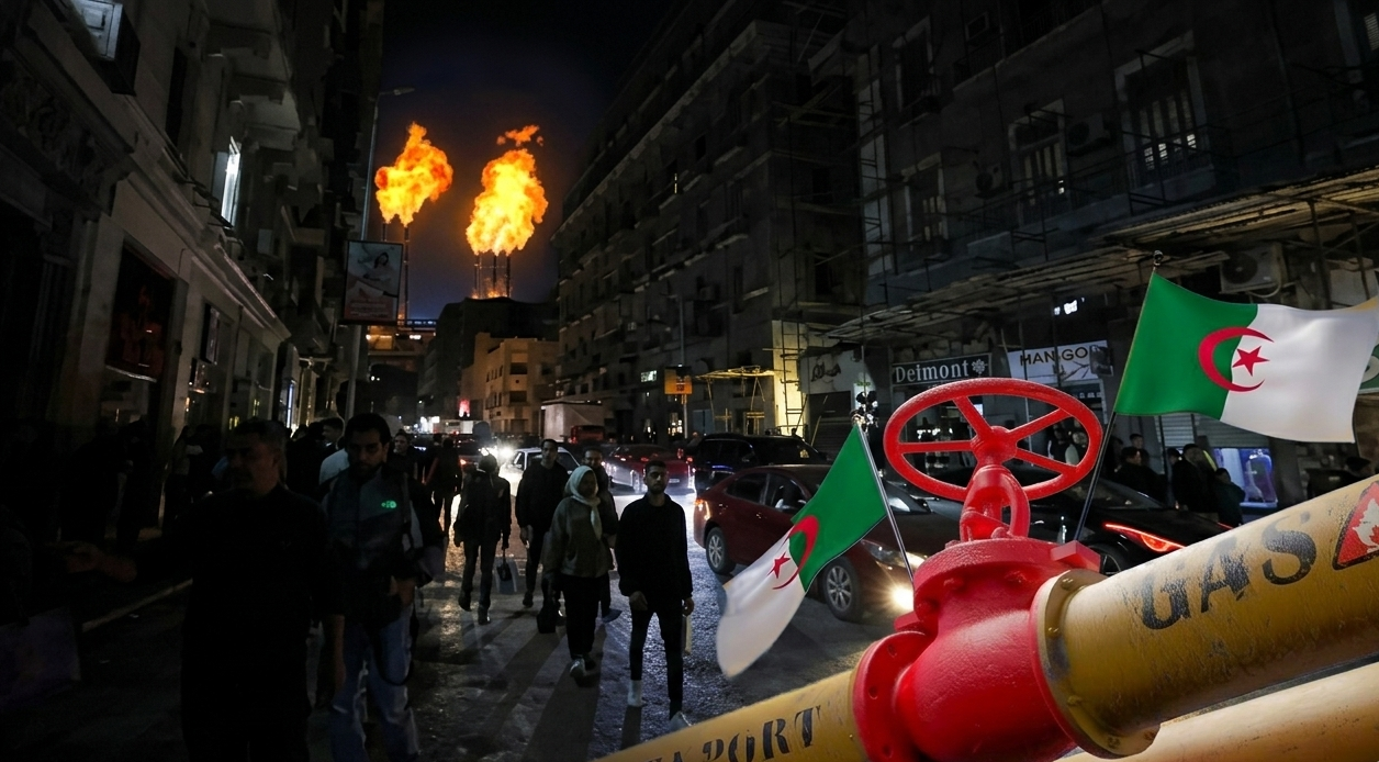 أين اختفى الغاز الجزائري اتجاه مصر