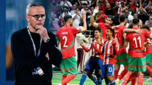 محمد وهبي ومنتخبي المغرب وباراغواي