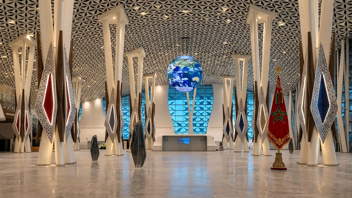 المحطة الجديدة لمطار الرباط سلا
