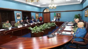 صورة للمجلس الأعلى للأمن في الجزائر