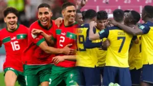 المنتخب المغربي والإكوادور