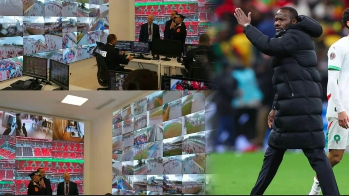 كاميرات ملعب مولاي عبد الله ومدرب السنغال
