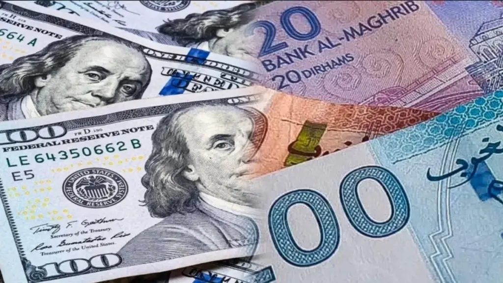 الدولار والدرهم