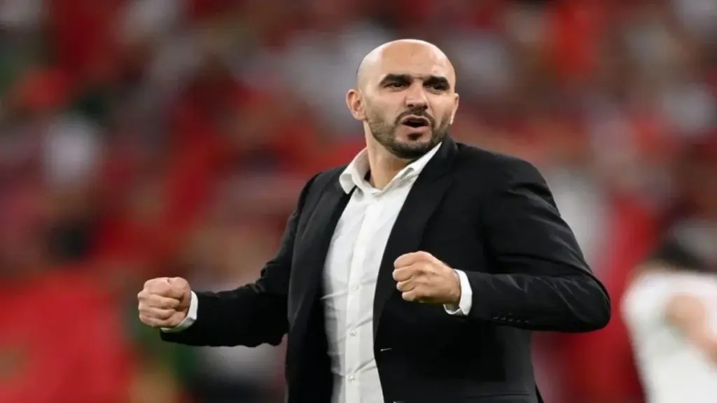 الركراكي مدرب المنتخب المغربي
