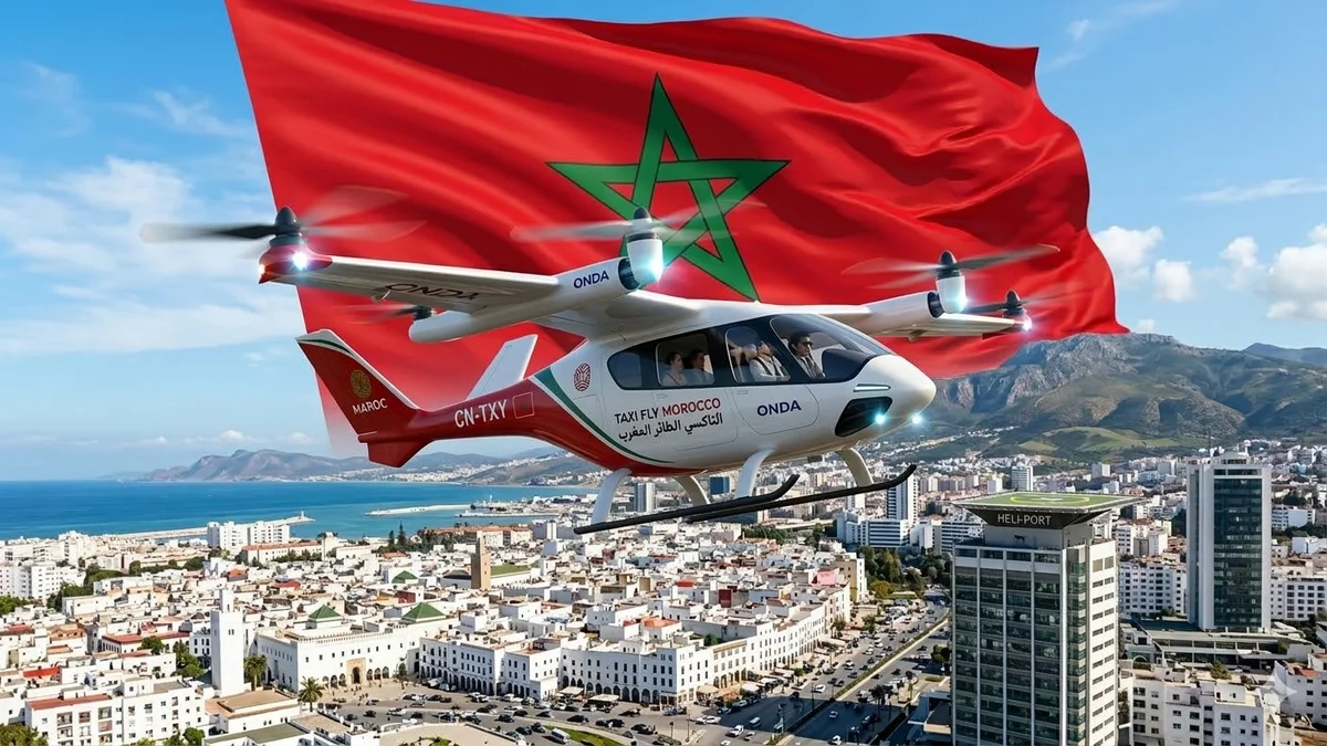 المغرب يسبق إفريقيا بإطلاق الطاكسي الطائر ـ صورة تعبيرية ـ