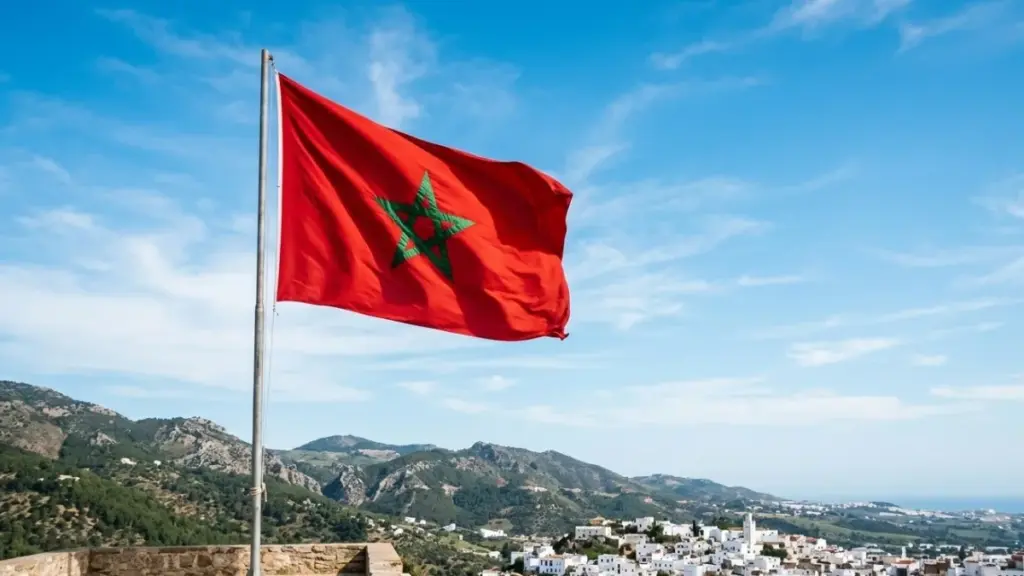 علم المغرب