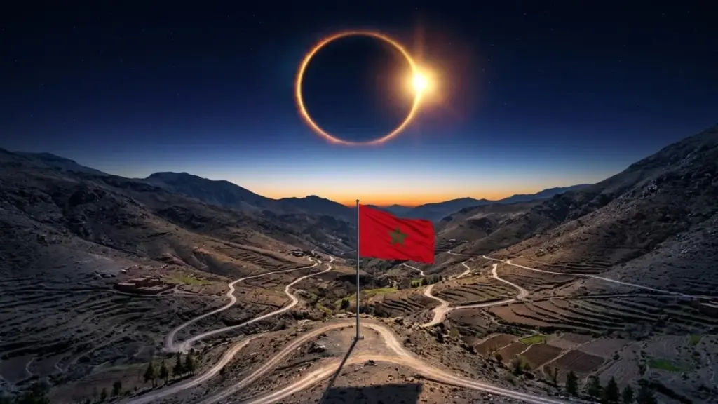 المغرب في قلب أقوى كسوف شمسي في القرن