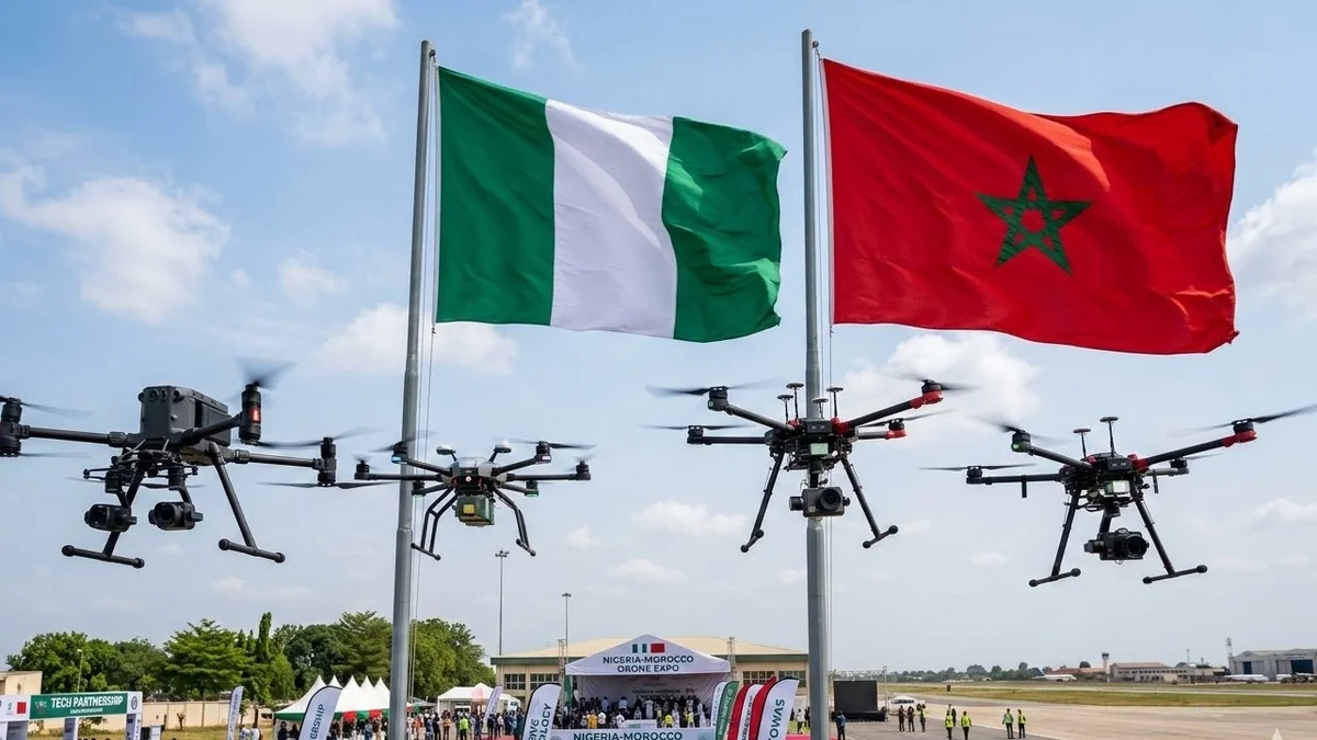 نيجيريا تبدي اهتماماً بالدرون المغربية ـ صورة تعبيرية ـ