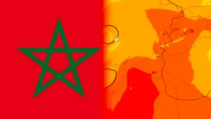 ارتفاع درجات الحرارة بالمغرب