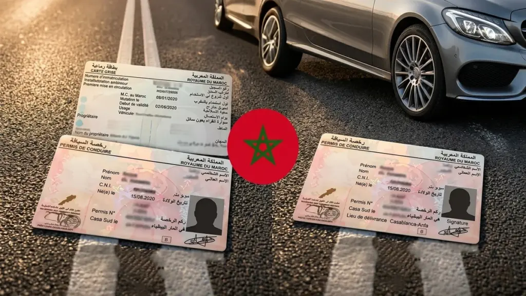 وداعاً لانتظار شهرين رخصة السياقة والبطاقة الرمادية في يدك خلال 3 أيام فقط بالمغرب