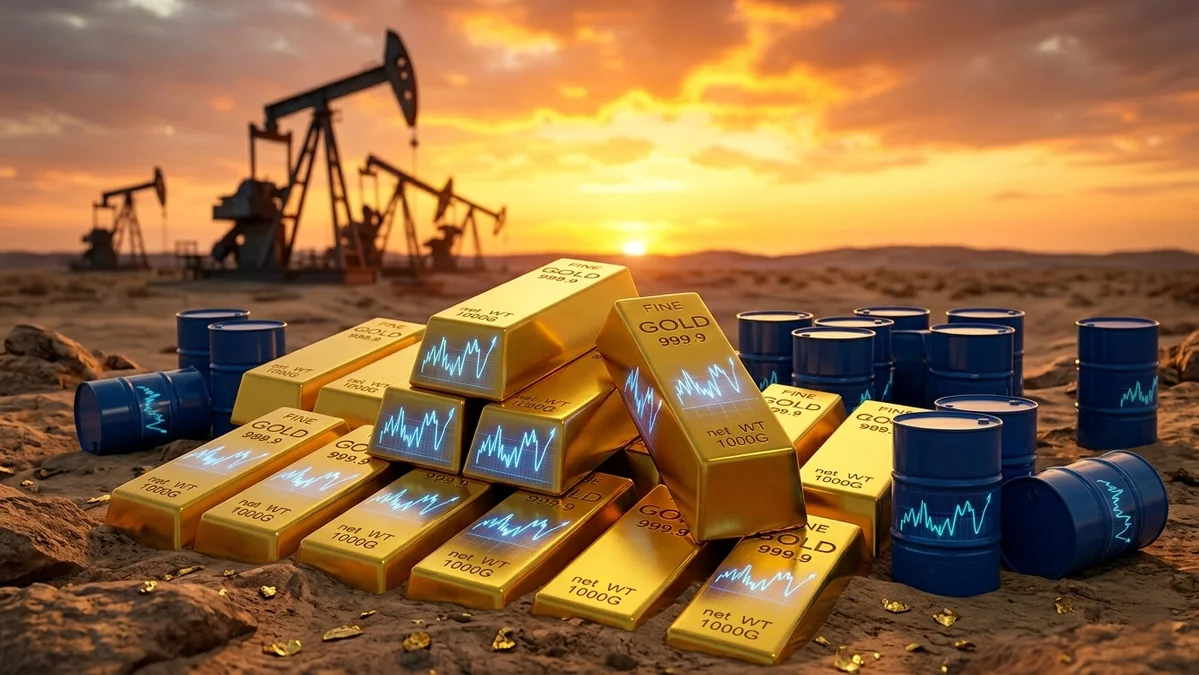 تراجع النفط وارتفاع الذهب بعد تمديد وقف إطلاق النار