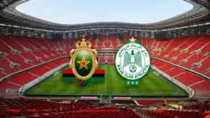 شعار فريقي الجيش الملكي والرجاء الرياضي