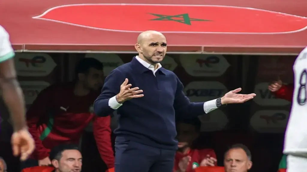 وليد الركراكي المدرب السابق للمنتخب المغربي