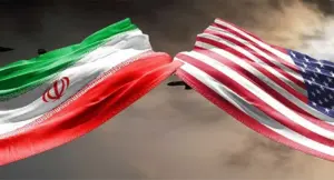علمي أمريكا وإيران