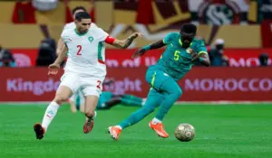 من مباراة المغرب والسنغال في نهائي كأس أفريقيا 2025