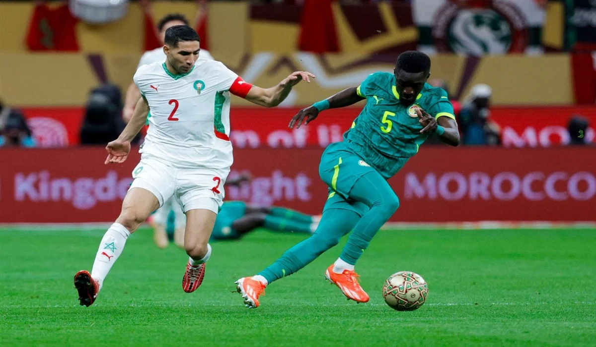 من مباراة المغرب والسنغال في نهائي كأس أفريقيا 2025
