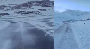 تساقطات ثلجية بمرتفعات المغرب