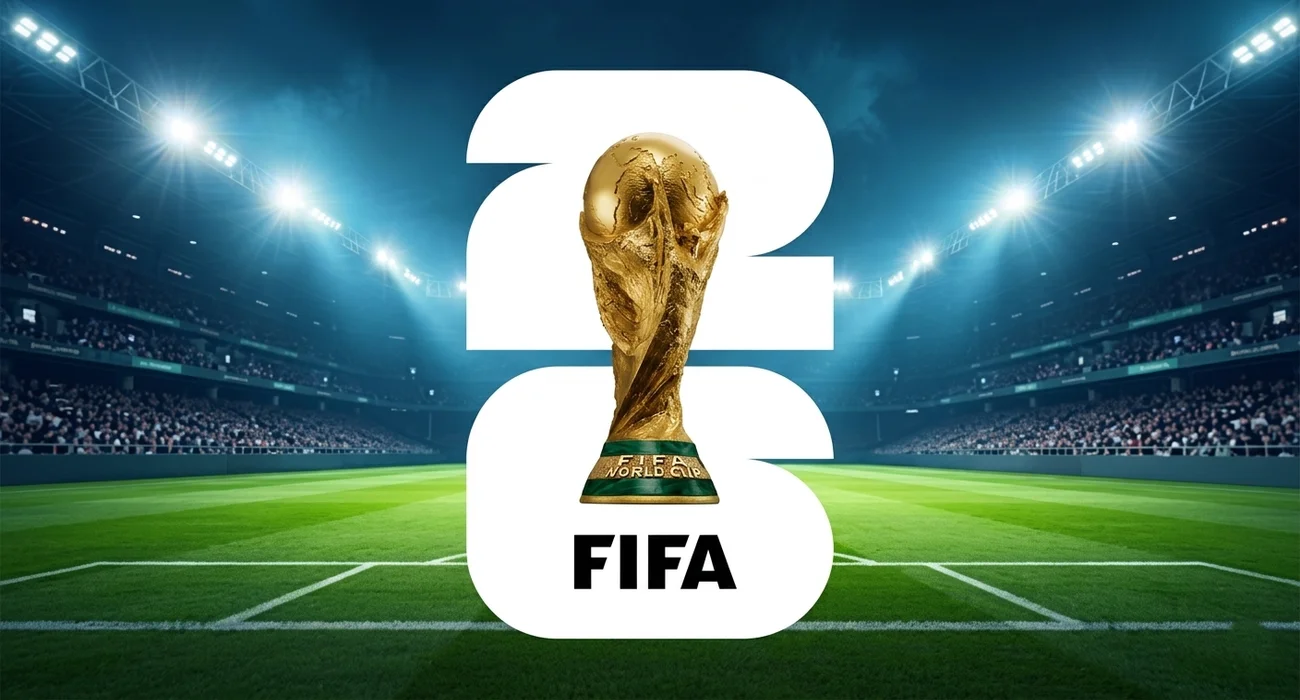 شعار مونديال 2026 يتوسط أرضية الملعب
