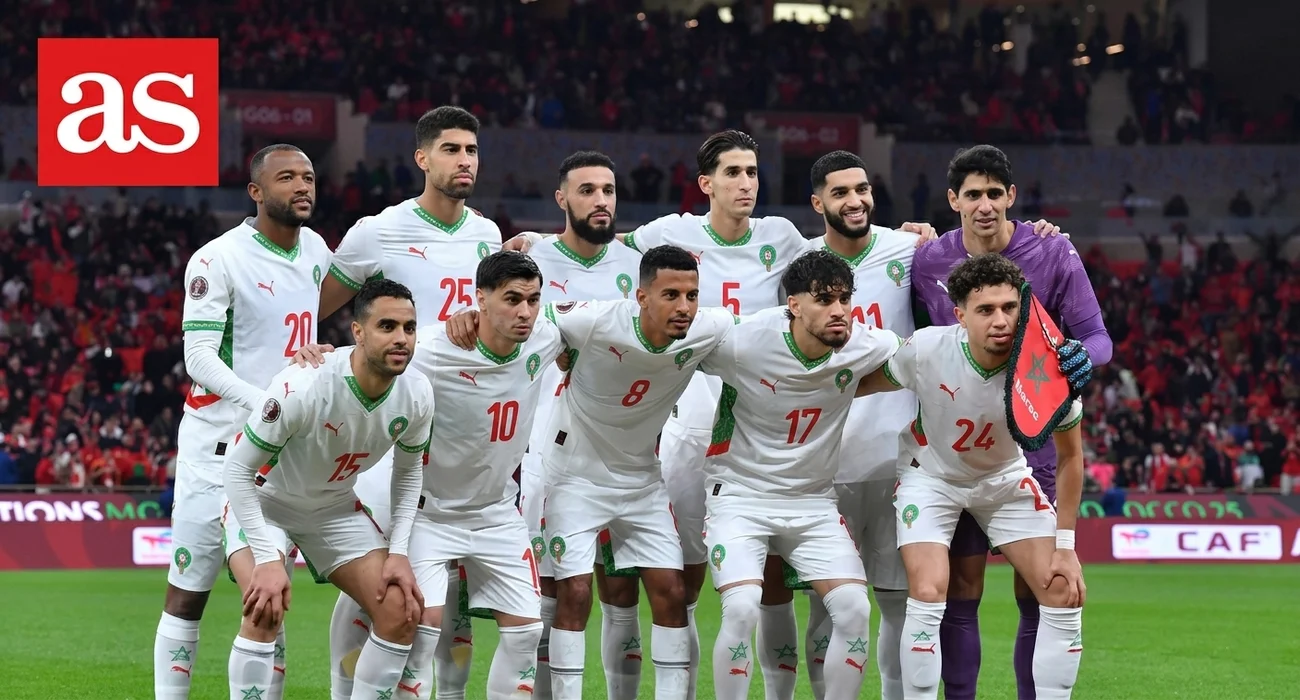 المنتخب المغربي وشعار صحيفة as